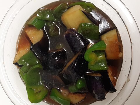 ナスとピーマンの揚げ浸し